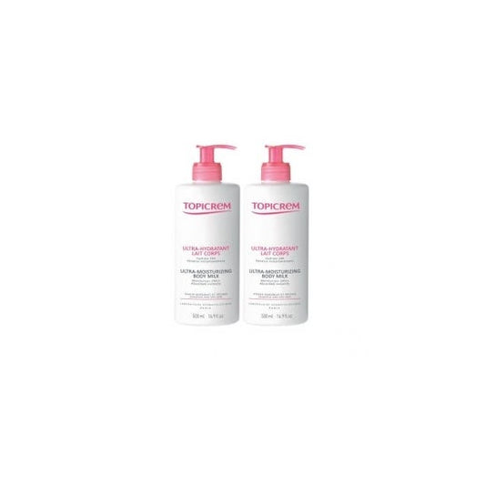 Topicrem Ultra Hydratant Corps Lot 2*500 ml