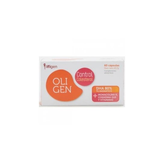 Ifigen Oligen Control Colesterol Dha 80% 60caps