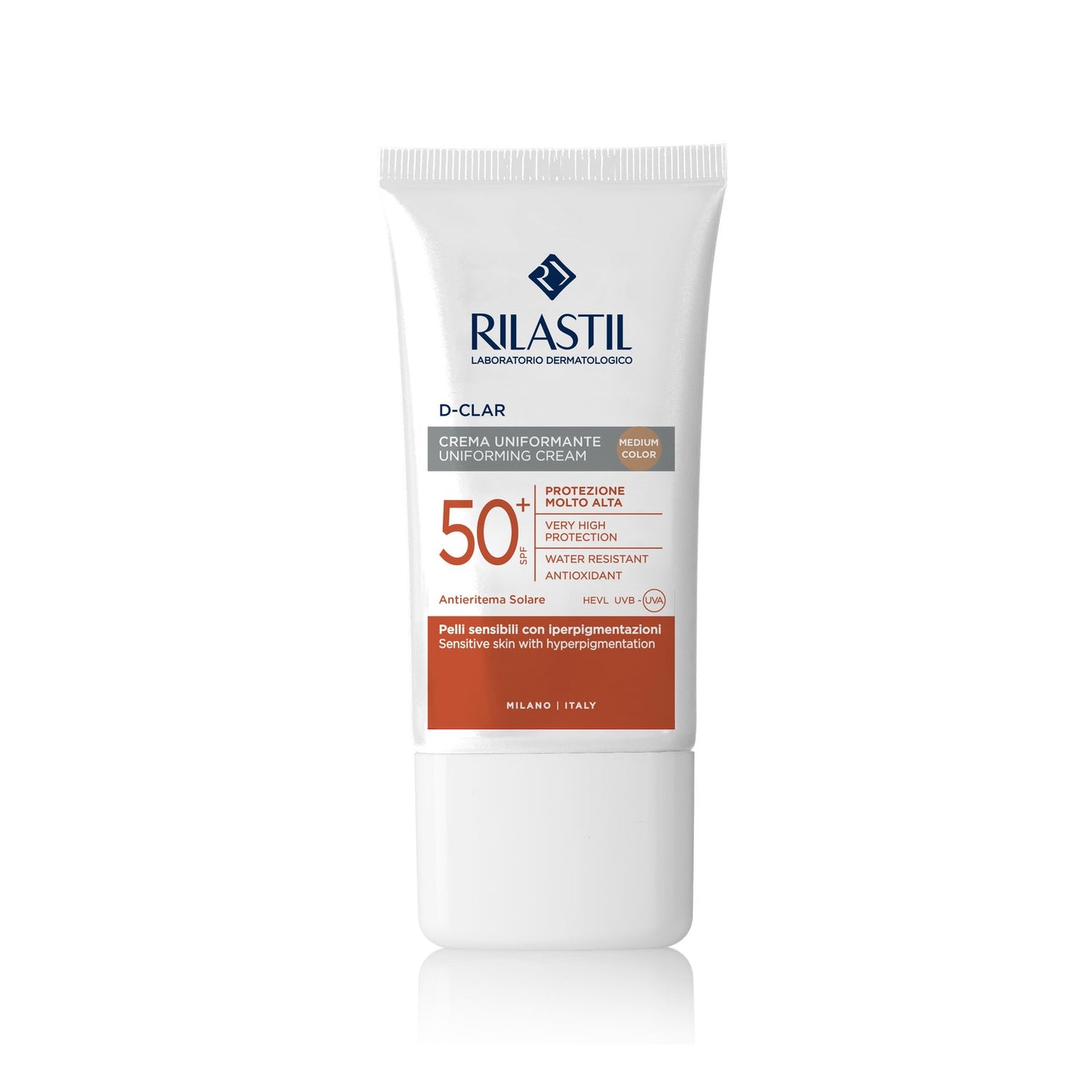 Rilastil Sun System D-Clar Crema Solar Anti-Manchas Medium Color SPF50+ 40ml