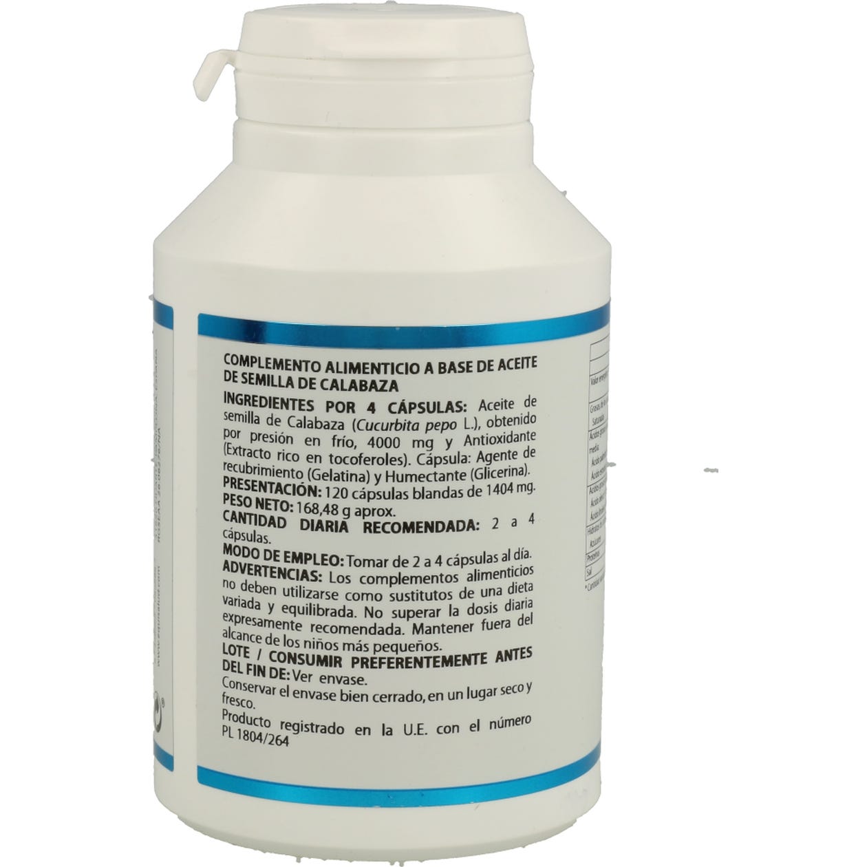Equisalud Aceite de Semilla de Calabaza 1000mg 120caps