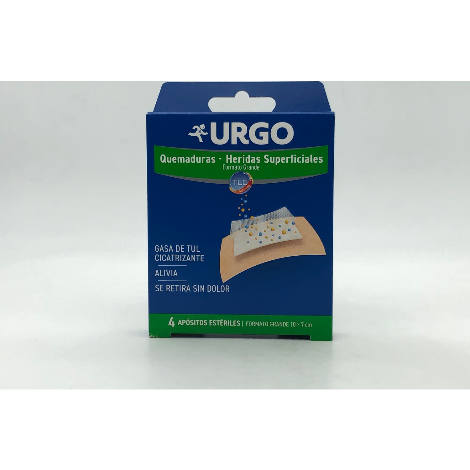 Urgo Quemaduras y Heridas Superficiales 4 apósitos 10 x 7cm