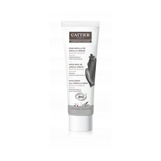 Cattier Mascarilla de Arcilla Negra 100 ml