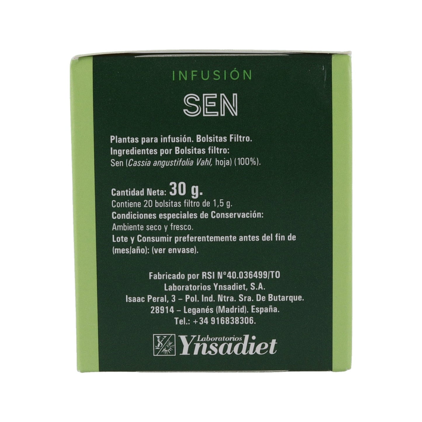 Fitosol Infusiones Sen 20 bolsitas filtro