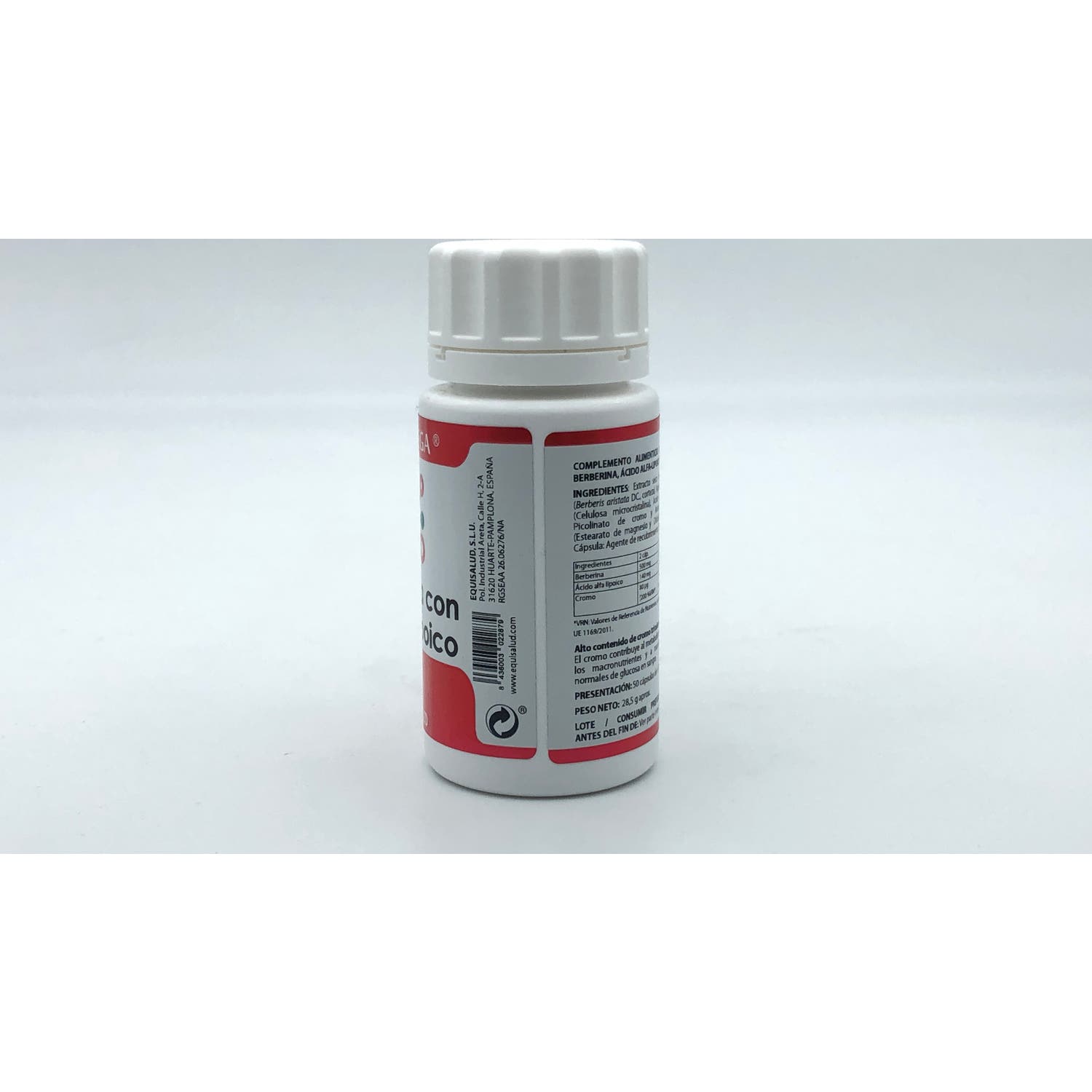 Equisalud Holomega Berberina con Ácido Lipoico 50caps