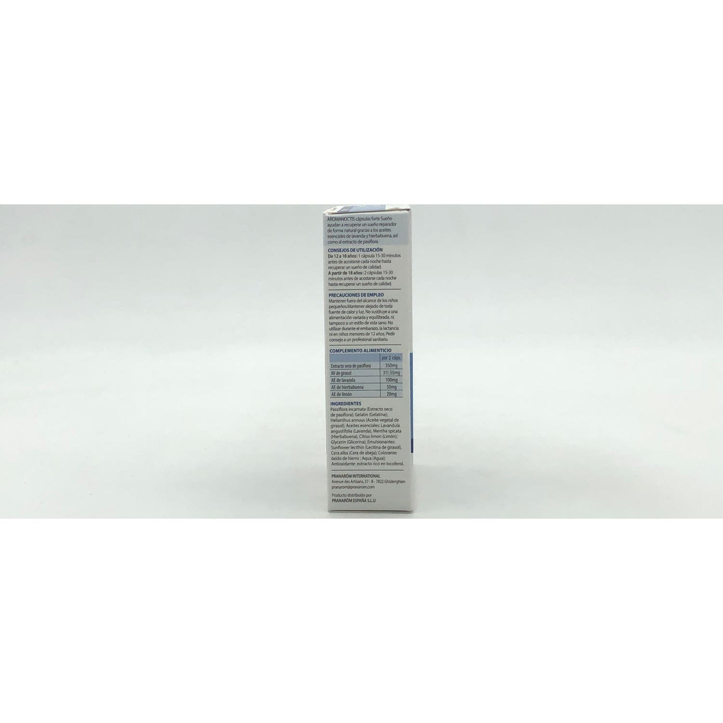 Pranarôm Aromanoctis Cápsulas Sueño Forte 30caps
