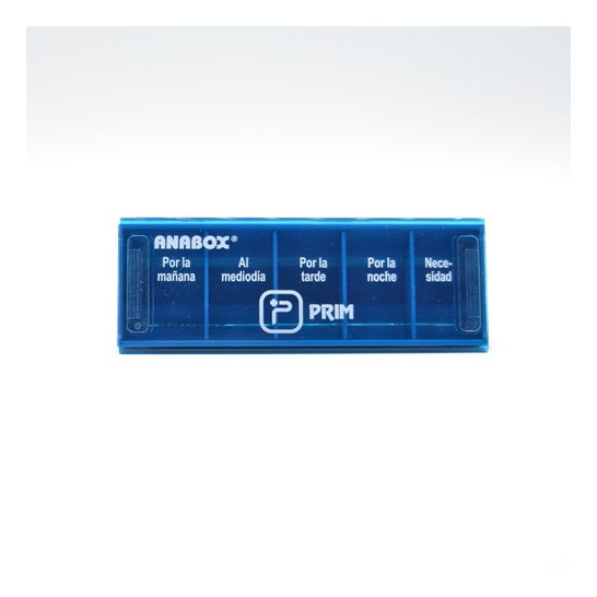 Anabox Pastillero Diario 5 Compartimentos