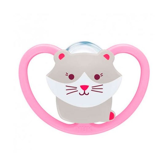 Nuk Space Chupete Silicona 0-6M 1ud