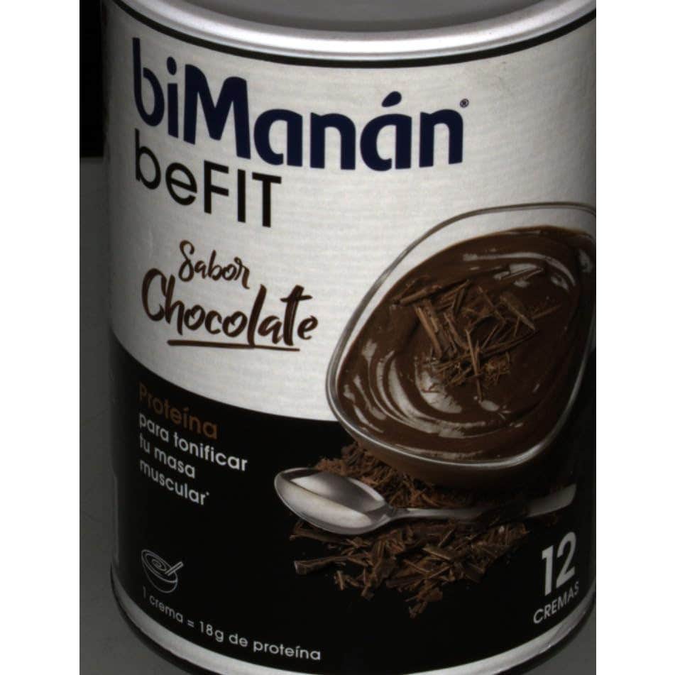 biManán Crema Proteína Sabor Chocolate 8 cremas