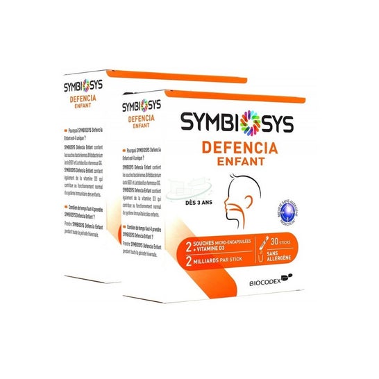 Symbiosys Defencia Niños Juego de 2 Cajas de 30 Palos