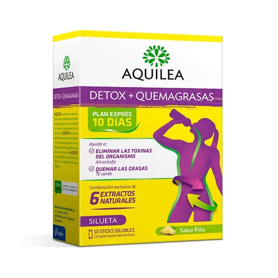 Aquilea Detox+Quemagrasas 10 sticks