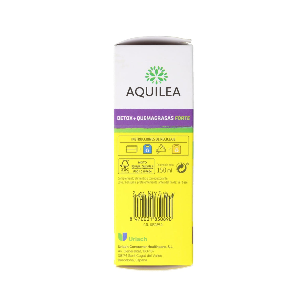 Aquilea Detox+Quemagrasas 10 sticks