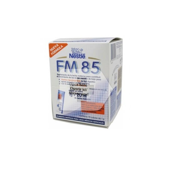Nestlé fortificador de la leche materna FM85 70g