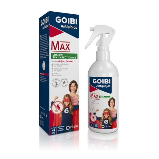 Goibi Antipiojos Max Loción Sin Insecticidas 200ml
