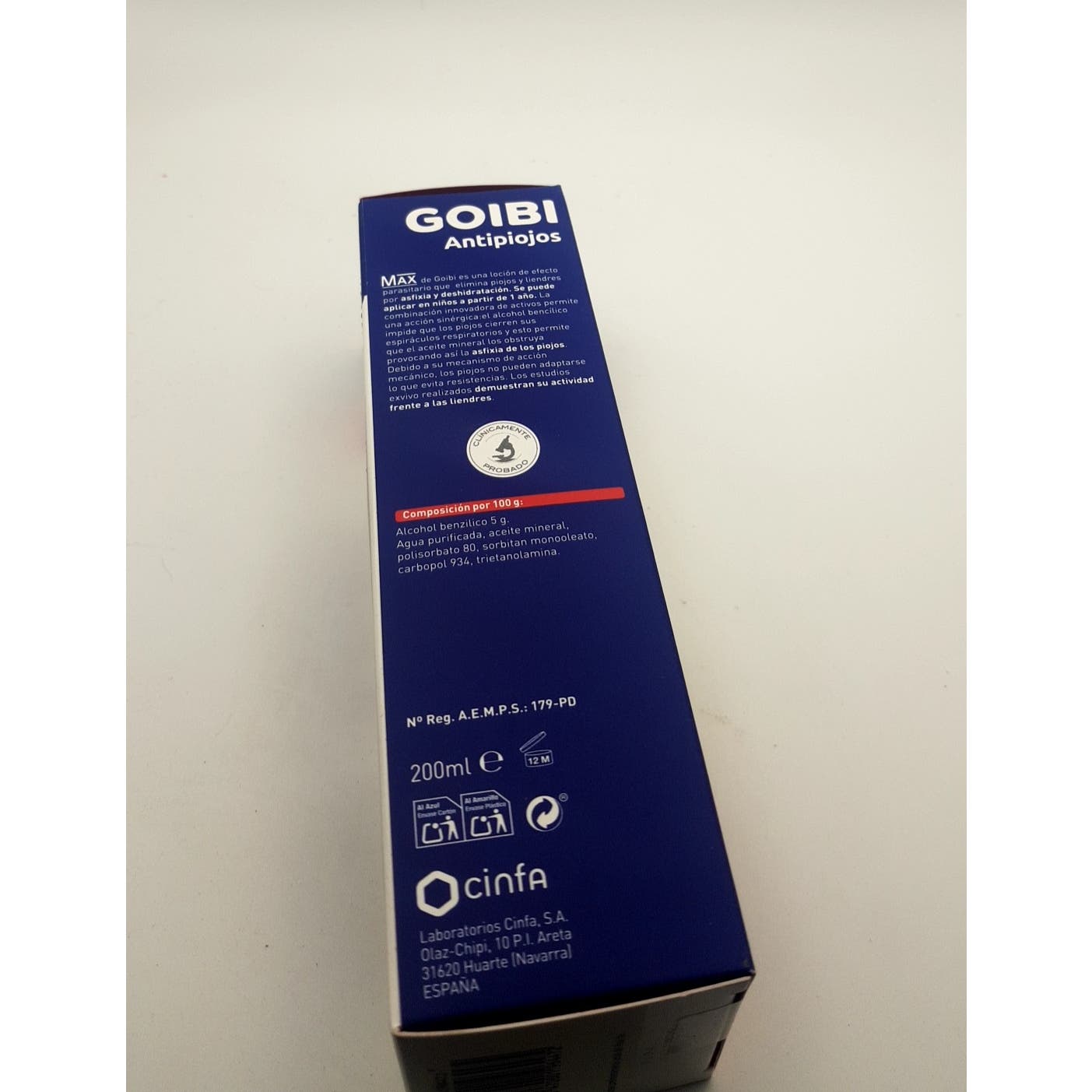 Goibi Antipiojos Max Loción Sin Insecticidas 200ml