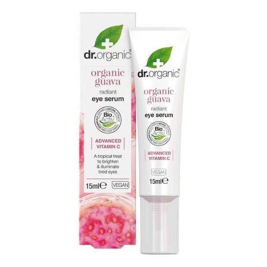 Dr. Organic Sérum Iluminador Ojos Guayaba y Vitamina C 15ml