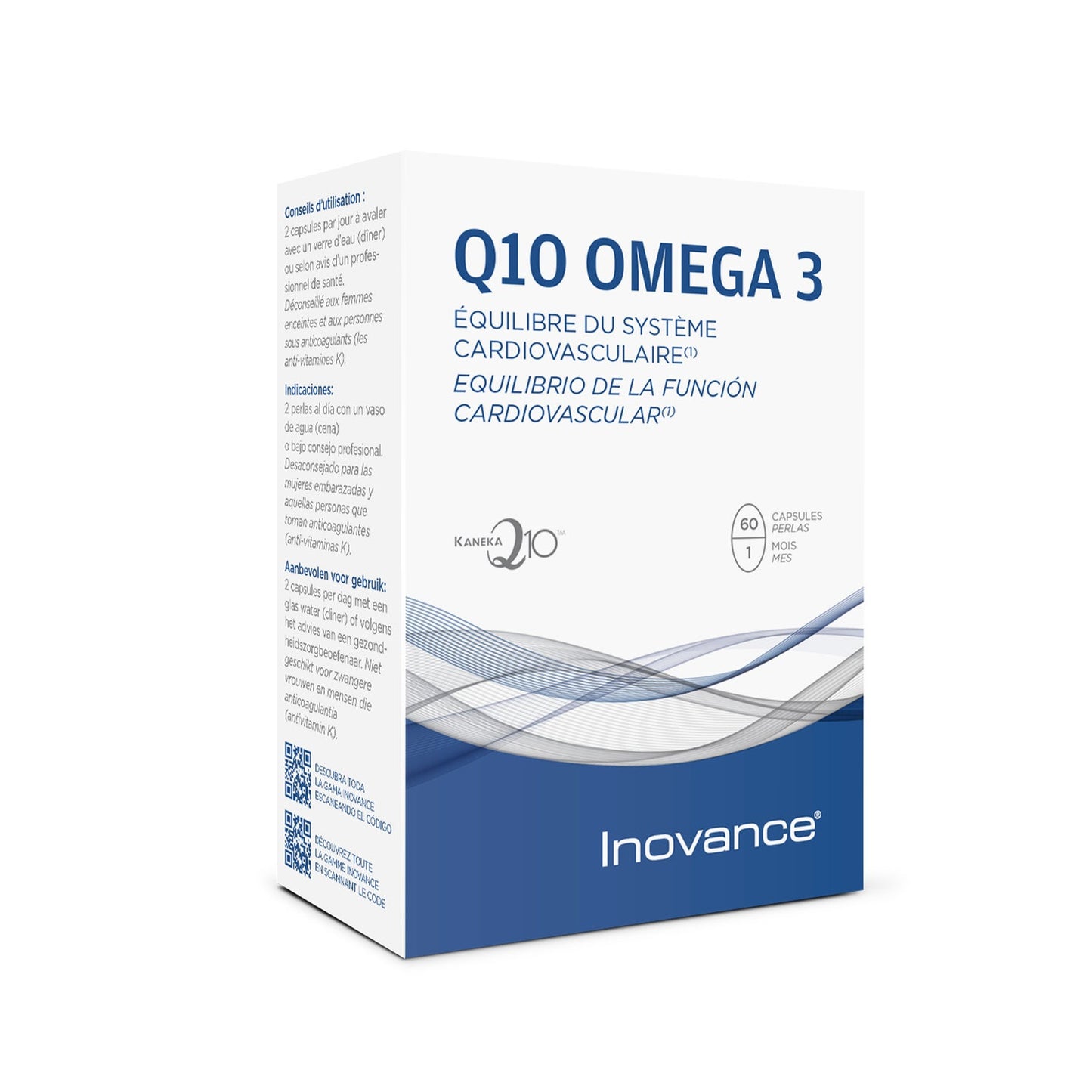 Inovance Q10 Omega 3 60 perlas
