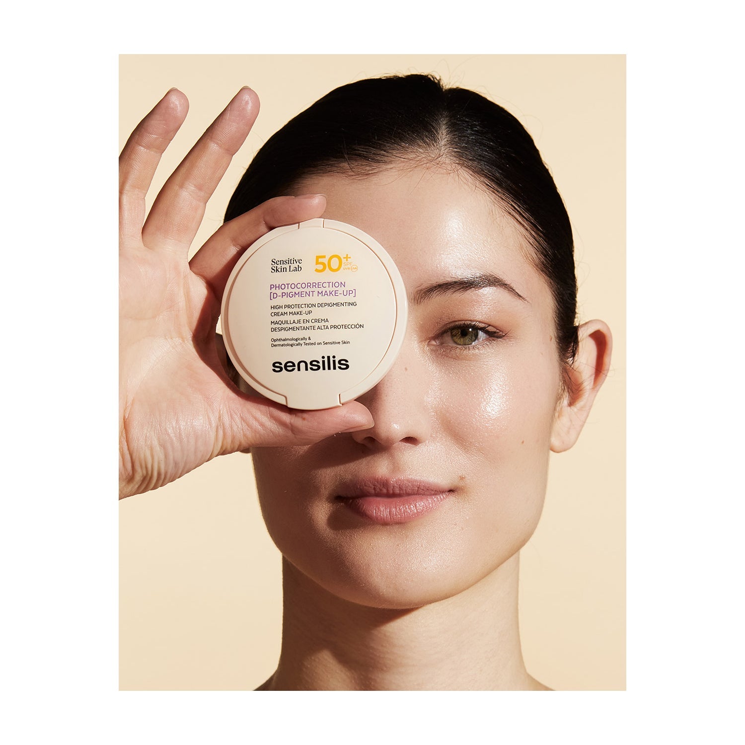 Sensilis Photocorrection [D-Pigment Make-Up SPF50+] Natural Rosé 10g