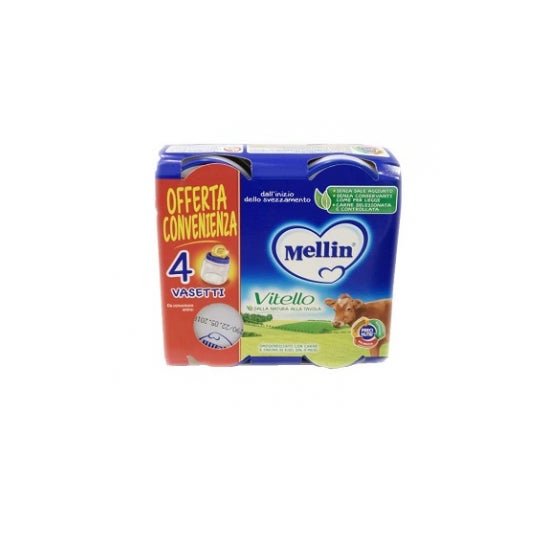 Mellin Omog Calf 4X80G