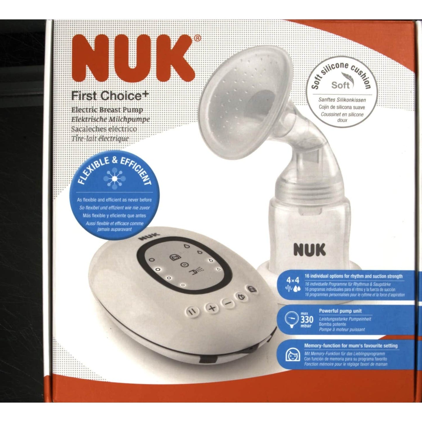 Nuk saca leches eléctrico portatil 1ud