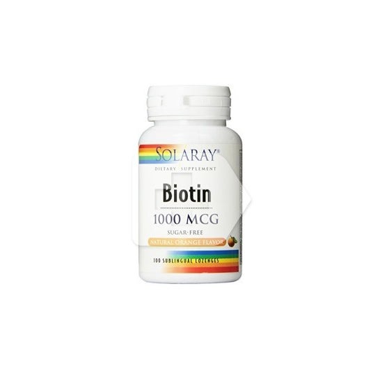 Solaray Biotin 1000mcg 100 caps
