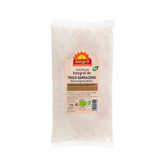 Biogra Harina Trigo Sarraceno Bio Integral 500 g