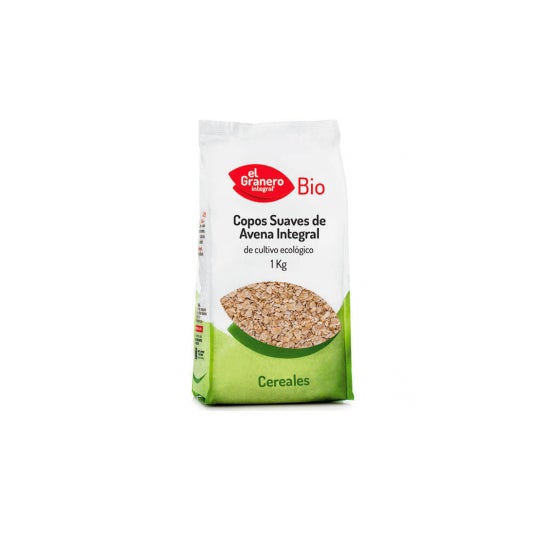 Granero Alimentacion Copos Avena Suaves Integrales Bio 1kg