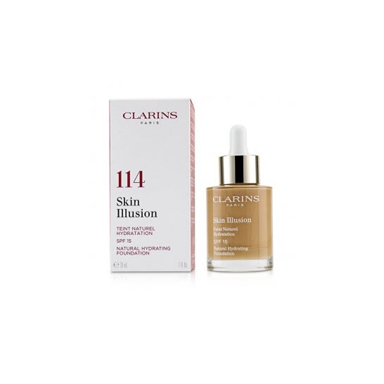 Clarins Skin Illusion Base Spf15 114 Capucchino 30 ml