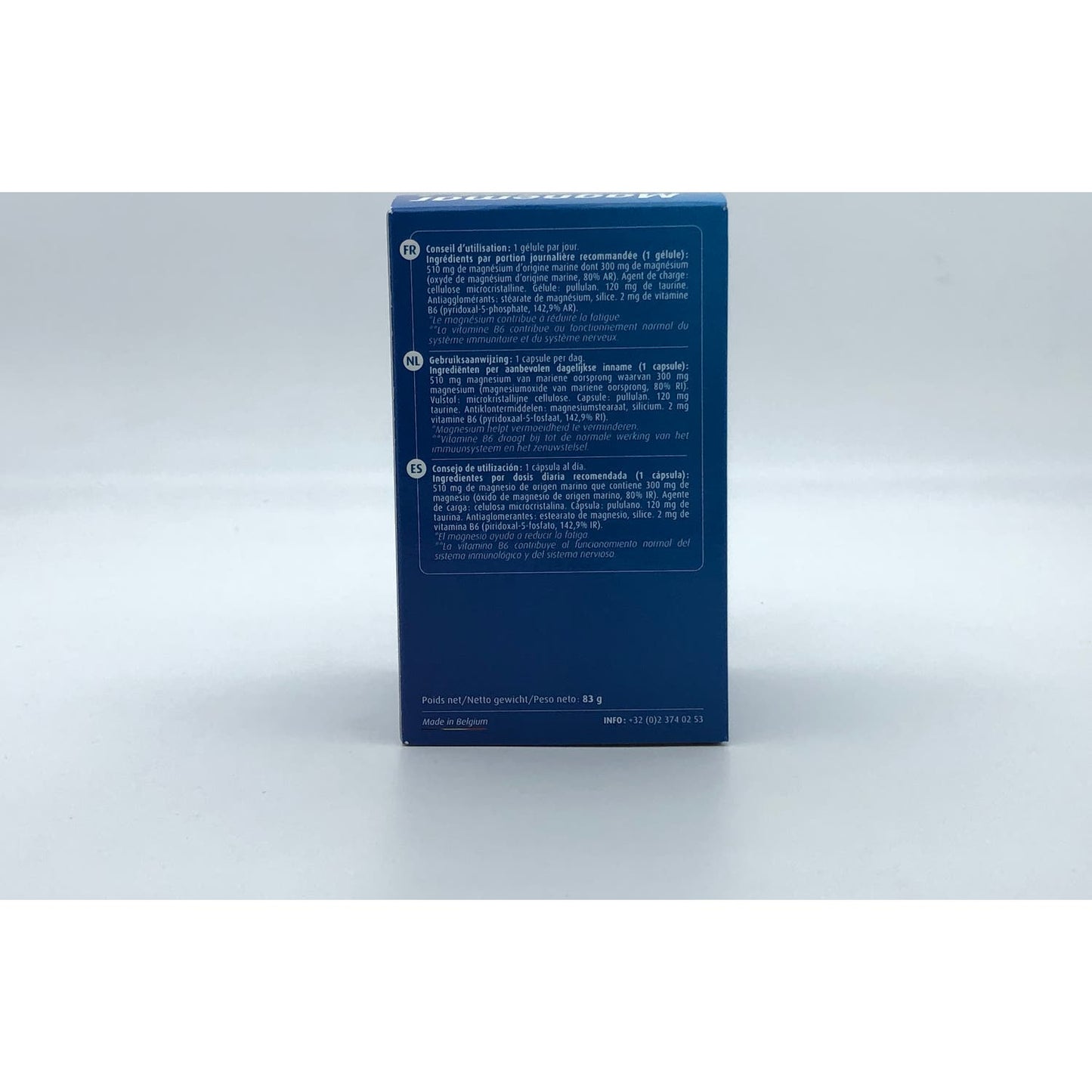 Orthonat Magnemar Force 3 90 Caps Energía Y Vitalidad