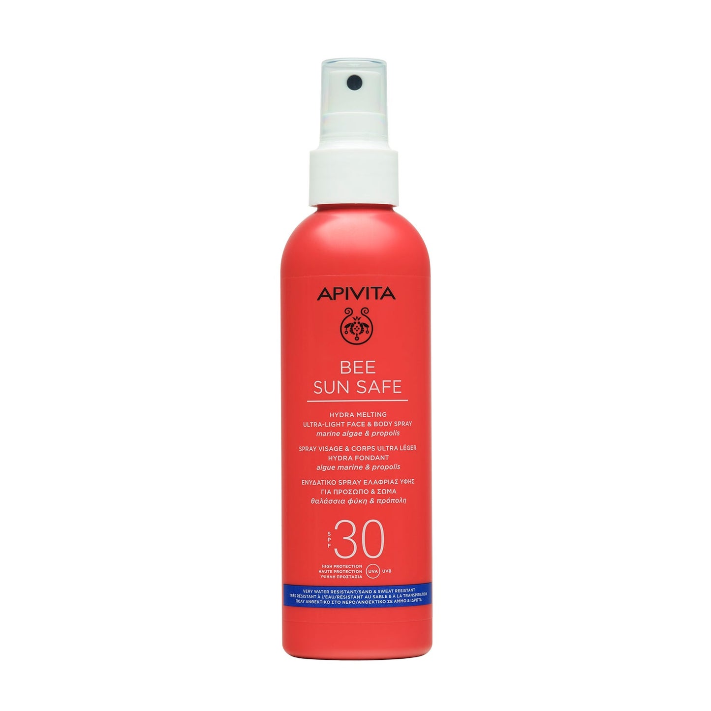 Apivita Bee Sun Safe Spray Hydra Melting Ultra Ligero Facial & Corporal SPF30 200ml