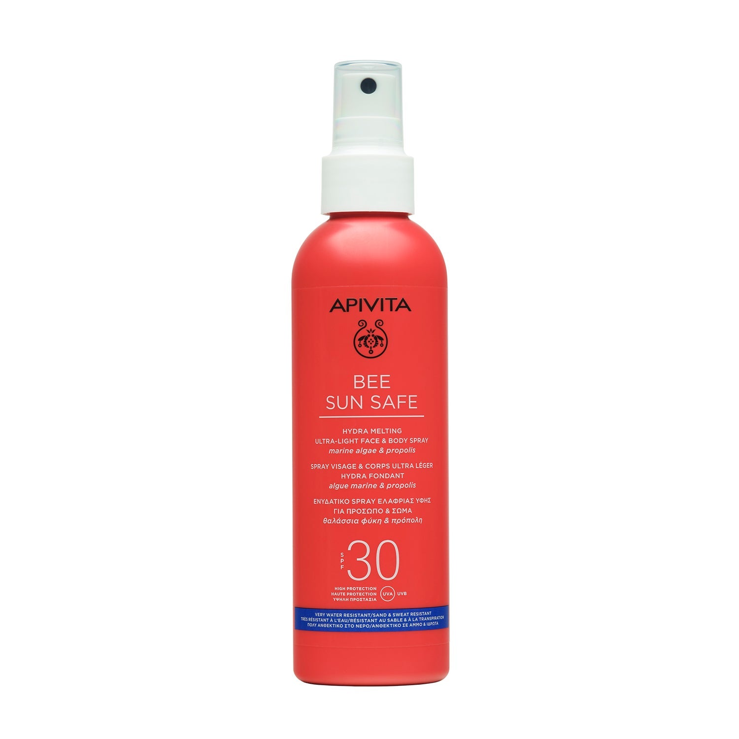 Apivita Bee Sun Safe Spray Hydra Melting Ultra Ligero Facial & Corporal SPF30 200ml