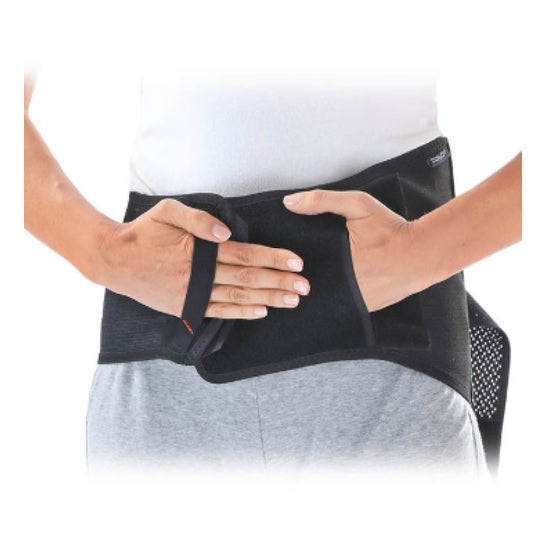Correa Lombostrap Cors.Lomb.26 Negro M