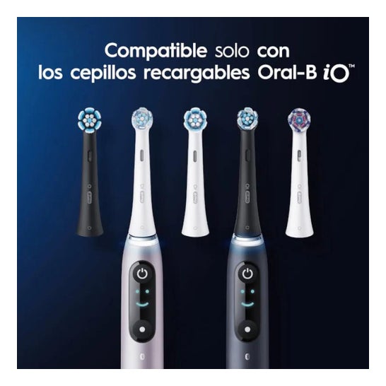 Oral-B Recambio Cepillo Dental iO Ultimate Clean Blanco 4uds
