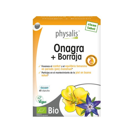 Physalis Onagra y Borraja 60caps