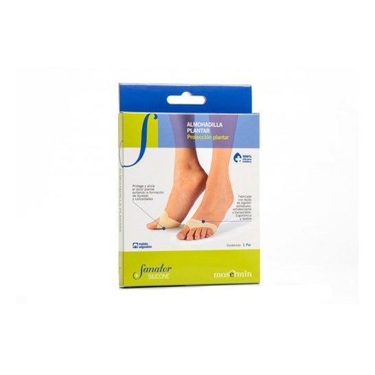 Sanator Almohadilla Plantar Hallux Valgus Talla 42-44 1 Par