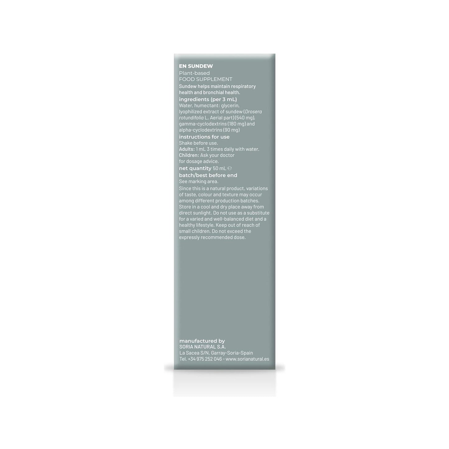 Soria Natural Drosera Extracto 50 ml