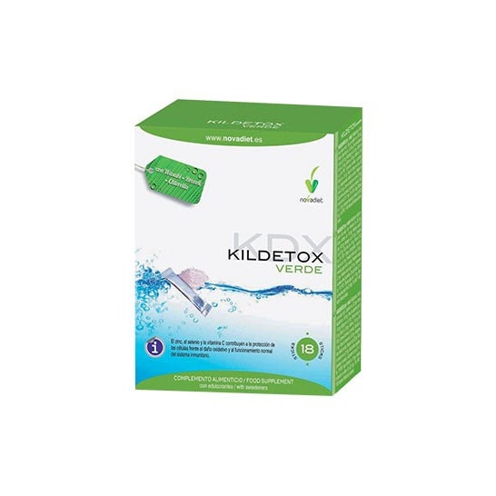 Kildetox Verde depurativo 18 sticks