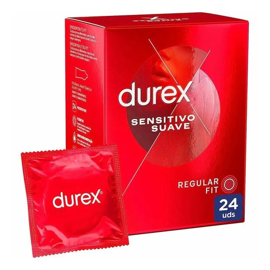 Durex Sensitivo Suave Preservativos 24uds