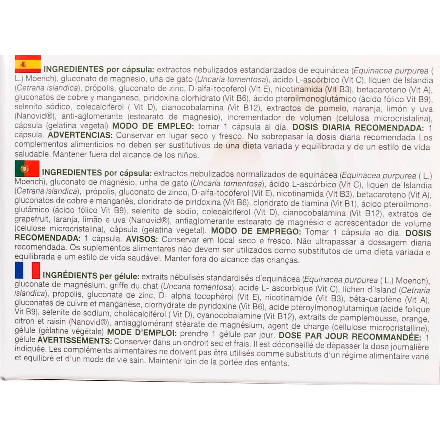Herbetom Imunobalance 20 cápsulas