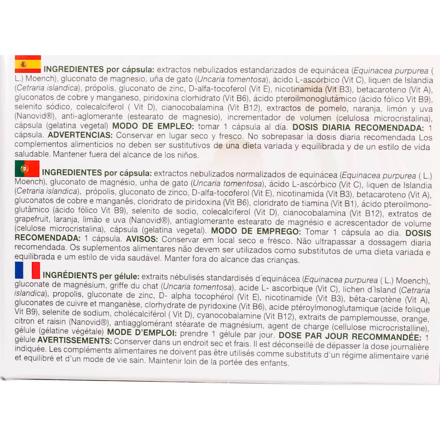 Herbetom Imunobalance 20 cápsulas