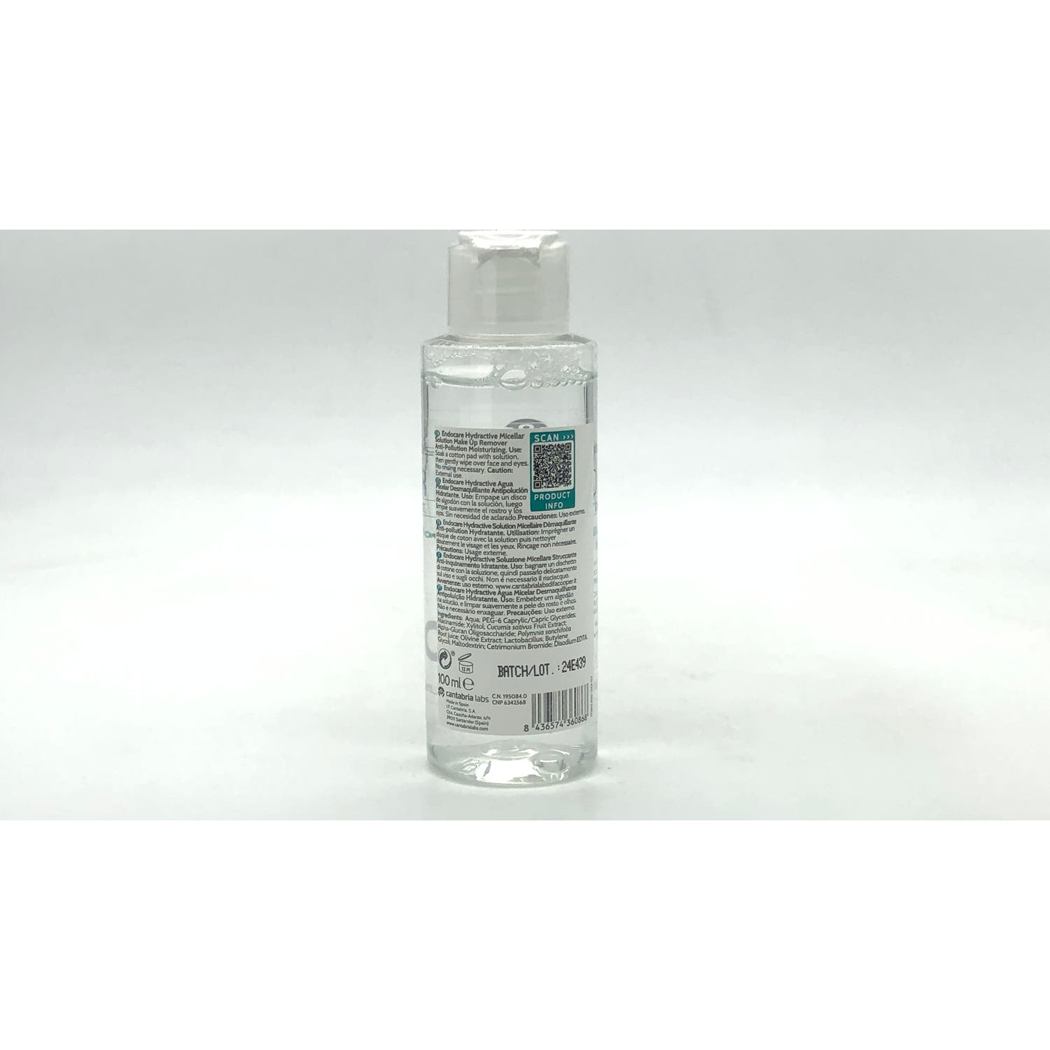 Endocare Hydractive Agua Micelar Desmaquillante 100ml