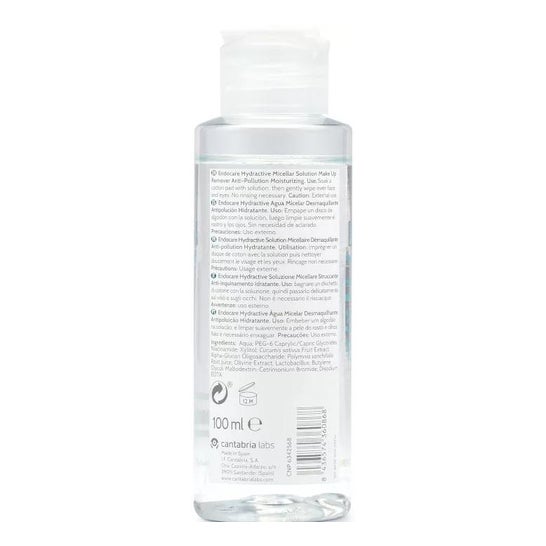 Endocare Hydractive Agua Micelar Desmaquillante 100ml