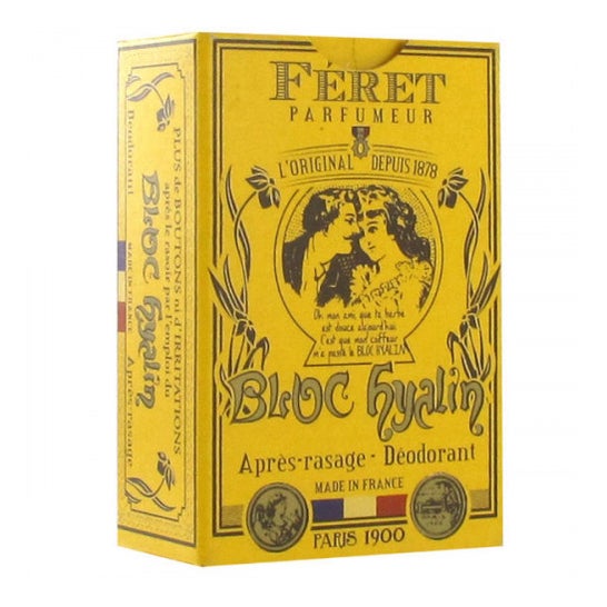 Feret Bloque Perfumador Hyalin Piedra Alumbre 100g