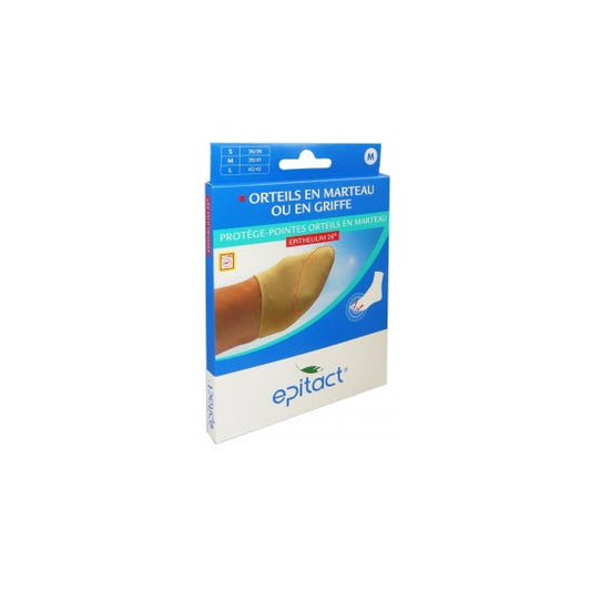 Epitact Martillo Dedos del pie Puntera Protector tamaño M(39-41) 1 par