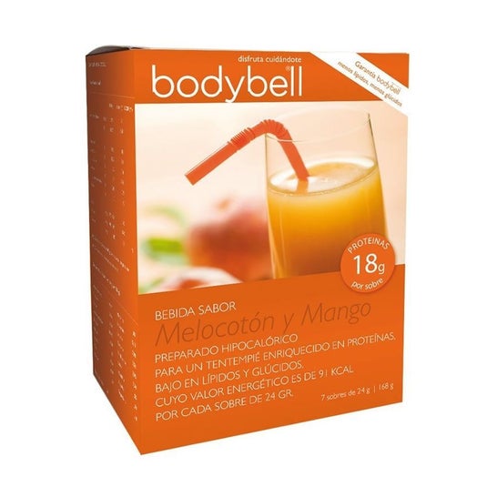Bodybell Bebida Bebida Sabor Pêssego Manga