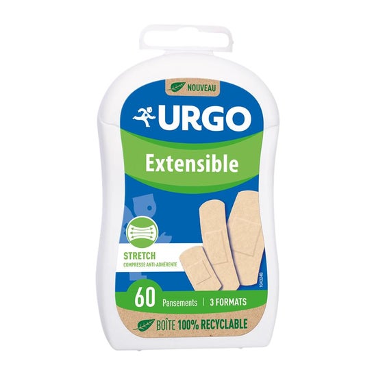 Vendas elásticas Urgo 60 por caja