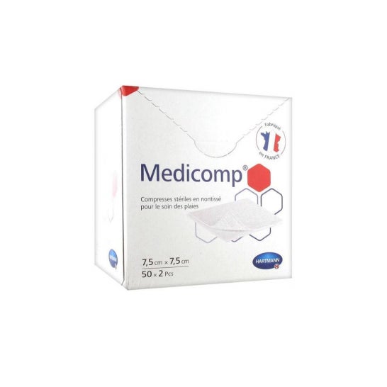 Medicomp Comp St7,5X7,5 2 50 T