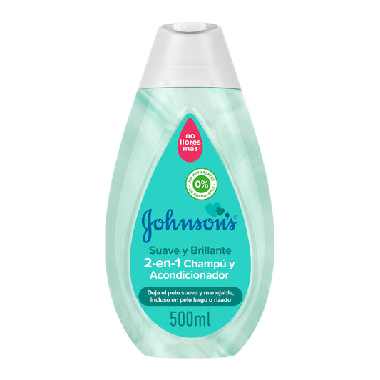 Johnson's Baby Soft & Shiny Champú y Acondicionador 500ml