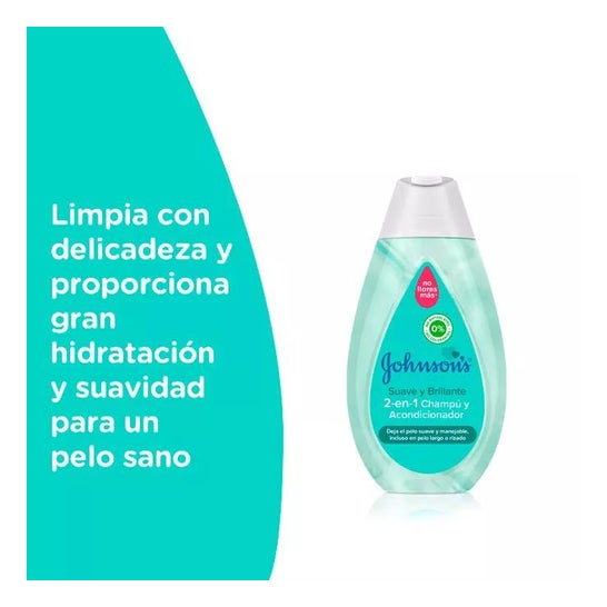 Johnson's Baby Soft & Shiny Champú y Acondicionador 500ml