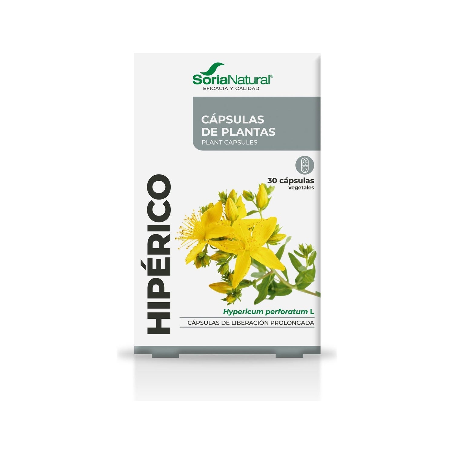 Soria Natural Fórmula XXI 37-S Hipérico 30 caps
