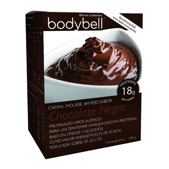 Bodybell Crema Chocolate Negro 7 X25,5 g